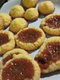 Ojitos de cocos y dulce de leche
