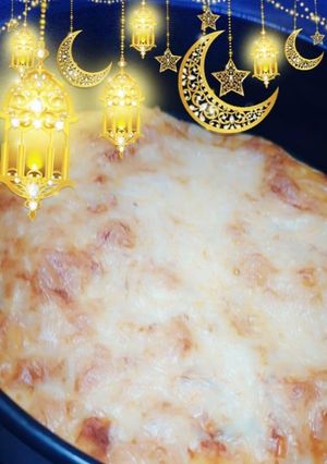 صورة لوصفة بيتزا بالجبن🍕🍕