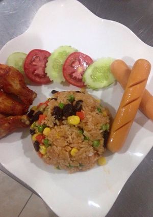 รูปของ ข้าวผัดอเมริกัน