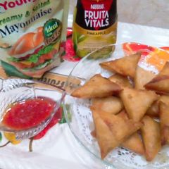 A picture of HomeMade Chinese SamOsian... 😋.