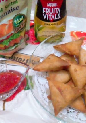 A picture of HomeMade Chinese SamOsian... 😋.
