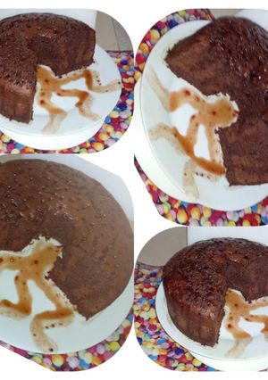 Una foto de Torta húmeda de chocolate
