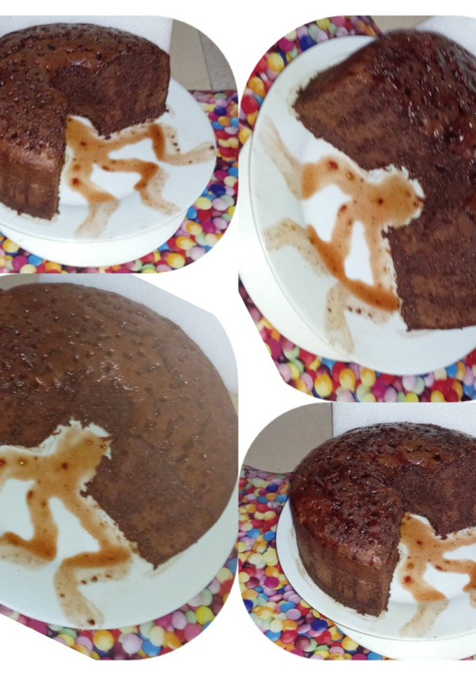 Una foto de Torta húmeda de chocolate