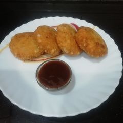 A picture of Sago Tikki.
