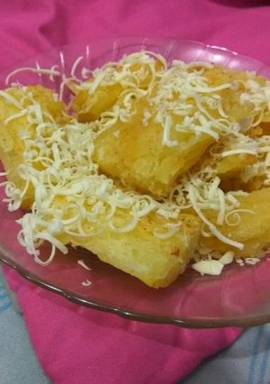 Foto resep - Singkong Keju Renyah Lembut -