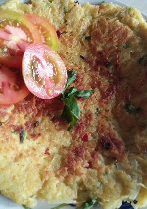 Foto resep Kentang telur dadar
