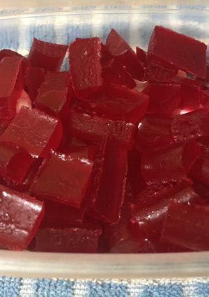 Una foto de Gomitas con gelatina light