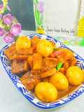 Semur Tempe Kentang Telur