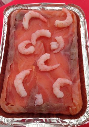 Una foto de Pastel de Salmón
