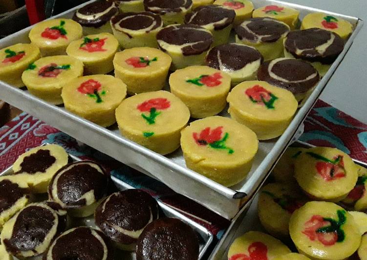 Resep Cup cake kukus no telur Anti Gagal