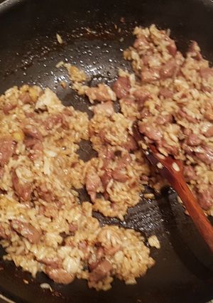 Mézes-Boros kacsa-rizseshús recept fotója