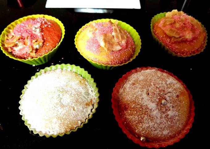 Recipe of Perfect Lemon Cup cakes by my granddaughter and me. 😀