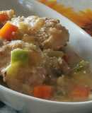Cremoso de Pollo con vegetales