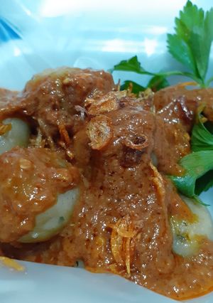 Foto resep Cilok saus kacang