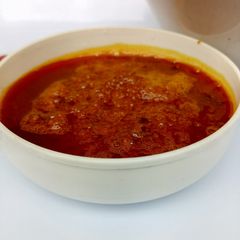 A picture of OnionCarrot Sauce.