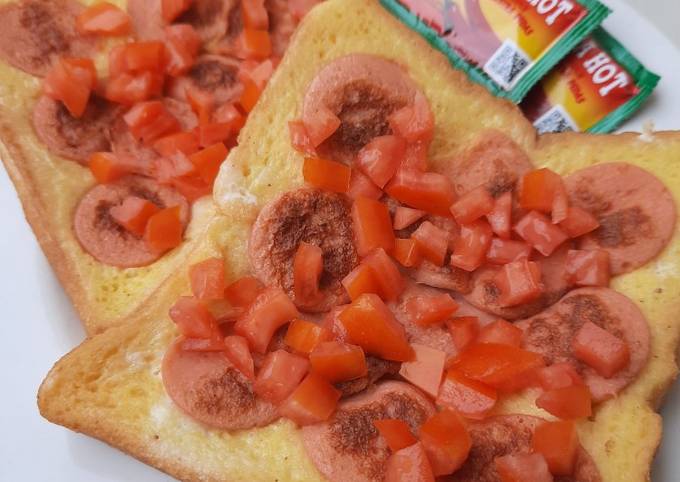 Resep Roti Panggang Telur Sosis Oleh Ayu Paramitha Cookpad