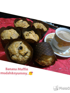 Foto resep Banana Muffin mudah & nyummyy 😍