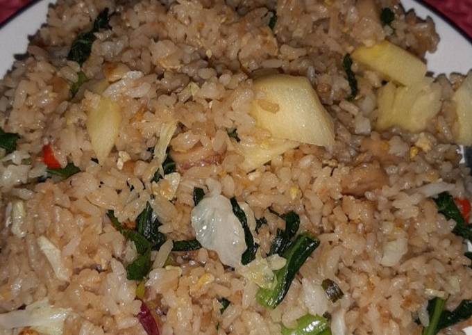 Cara membuat Nasi goreng thai pataya