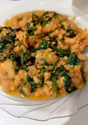 Foto resep Sambel Tempe Kangkung