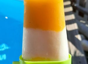 Une photo de Glace maison mangue yaourt