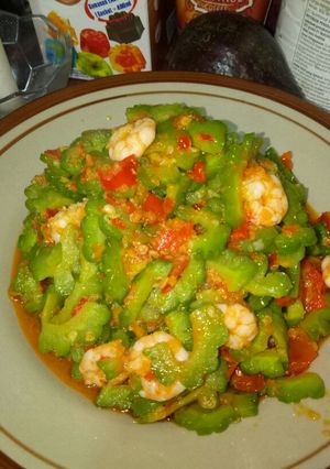 Foto resep Tumis Pare mix Udang