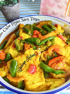 Foto resep Tahu Cabe Hijau Saos Tiram