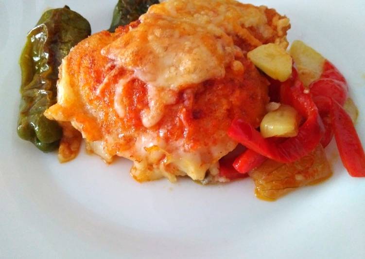 Bacalao con pimientos