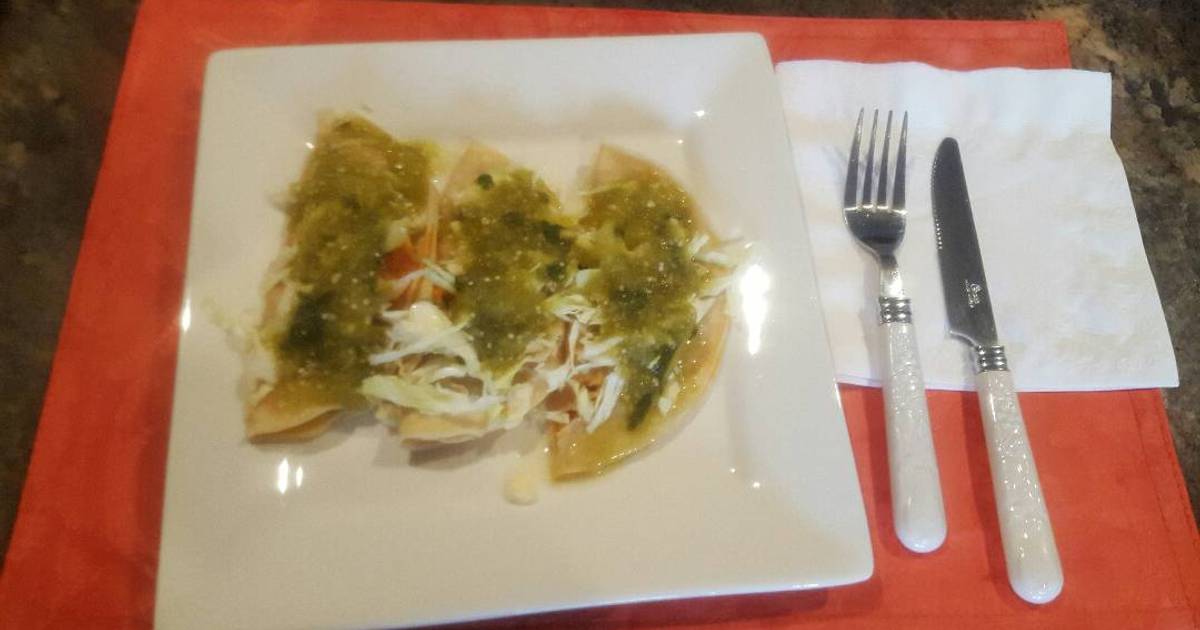 Tacos de canasta (al vapor) Receta de j.floresdeulloa Cookpad