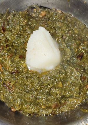 सरसों का साग (sarson ka saag recipe in Hindi) रेसिपी मुख्य फोटो