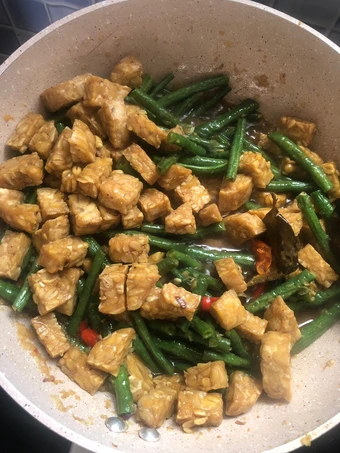 Langkah Mudah untuk Membuat Resep Tumis kacang panjang tempe yang Bikin Ngiler Anti Ribet, Bisa Manjain Lidah