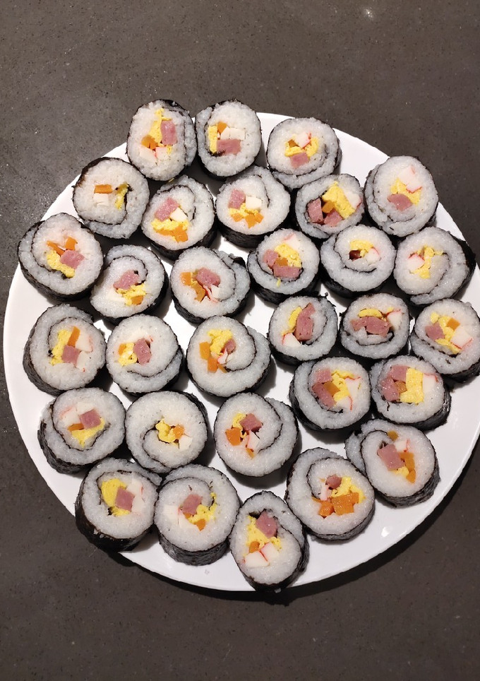 A picture of My Version of Sushi.