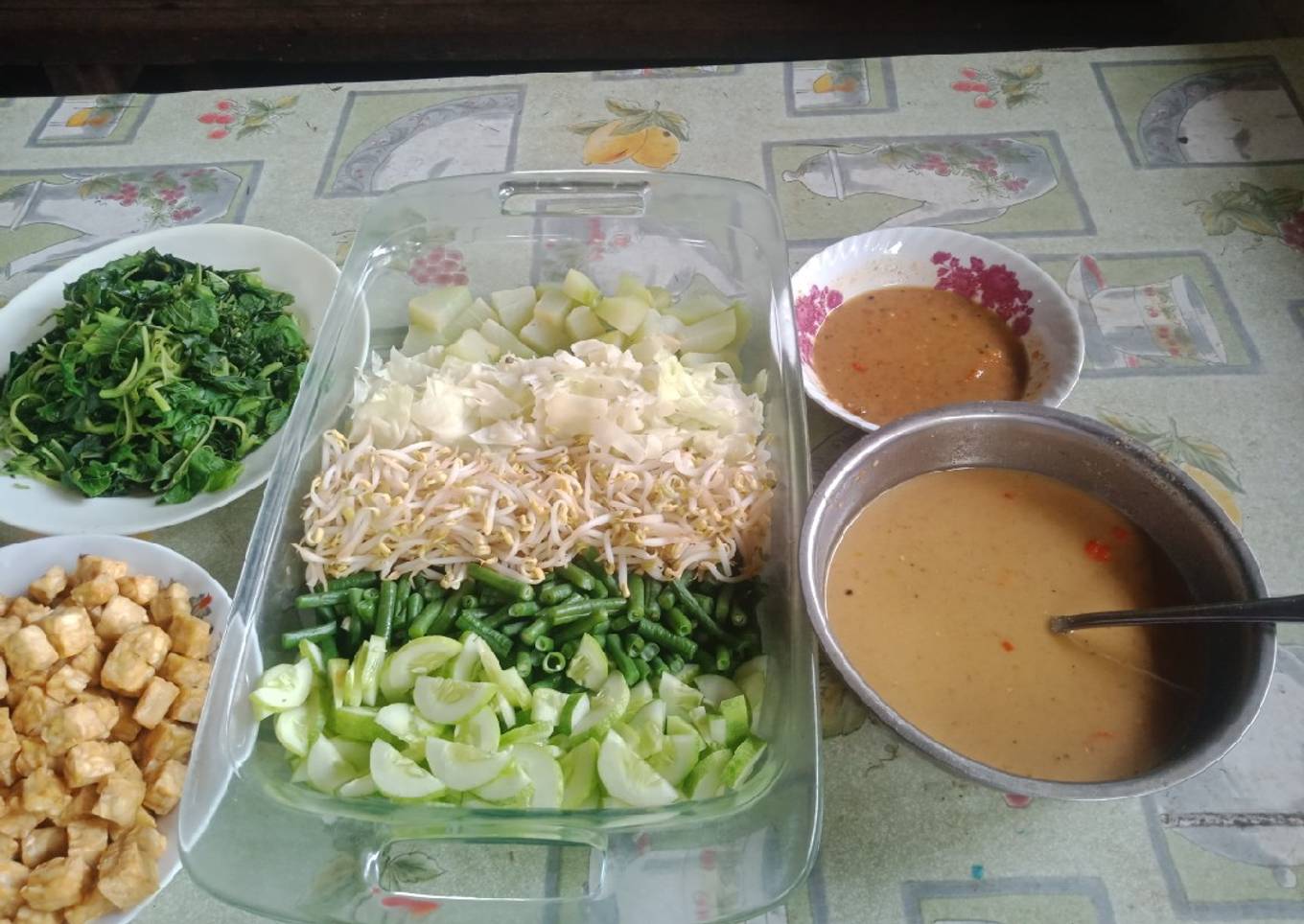 Pecel Sayur Praktis