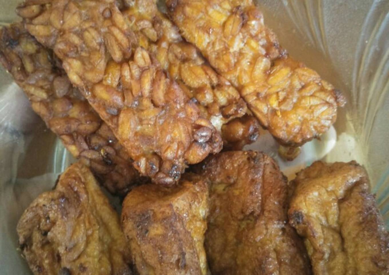 Bacem tahu tempe ayam gurih legit