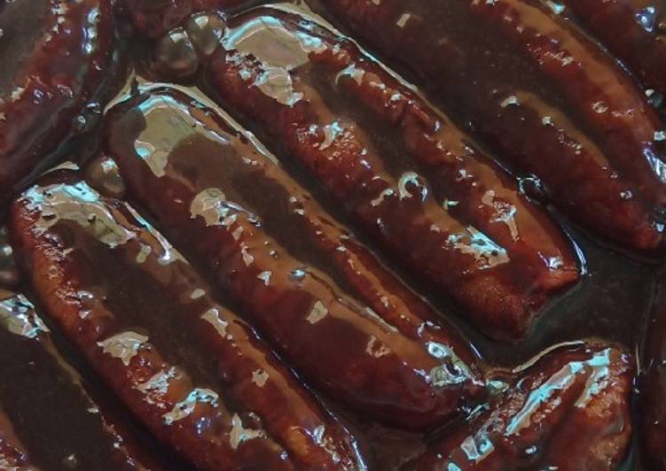 Cara termudah untuk Musim Gugur Untuk Mencoba Di RumahPisang saos milo sederhana