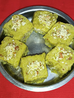 A picture of Avocado Paneer Kalakand.