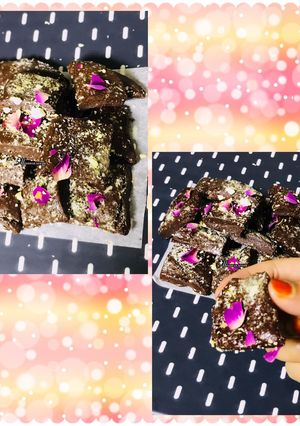 A picture of Chocolate fudge bites.
