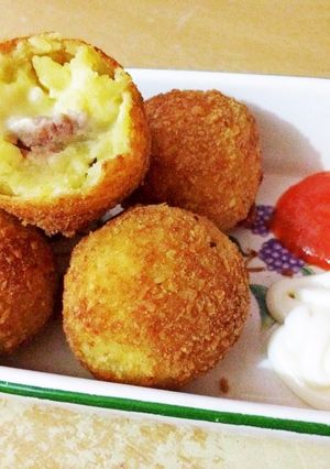 Foto resep Bitterbalen Melted Potato