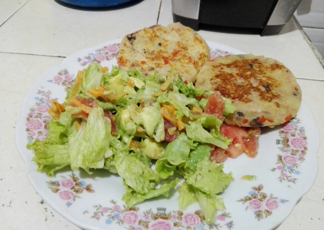 Tortas de papa saludables