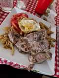 Bistec o Chuleta a lo Pobre