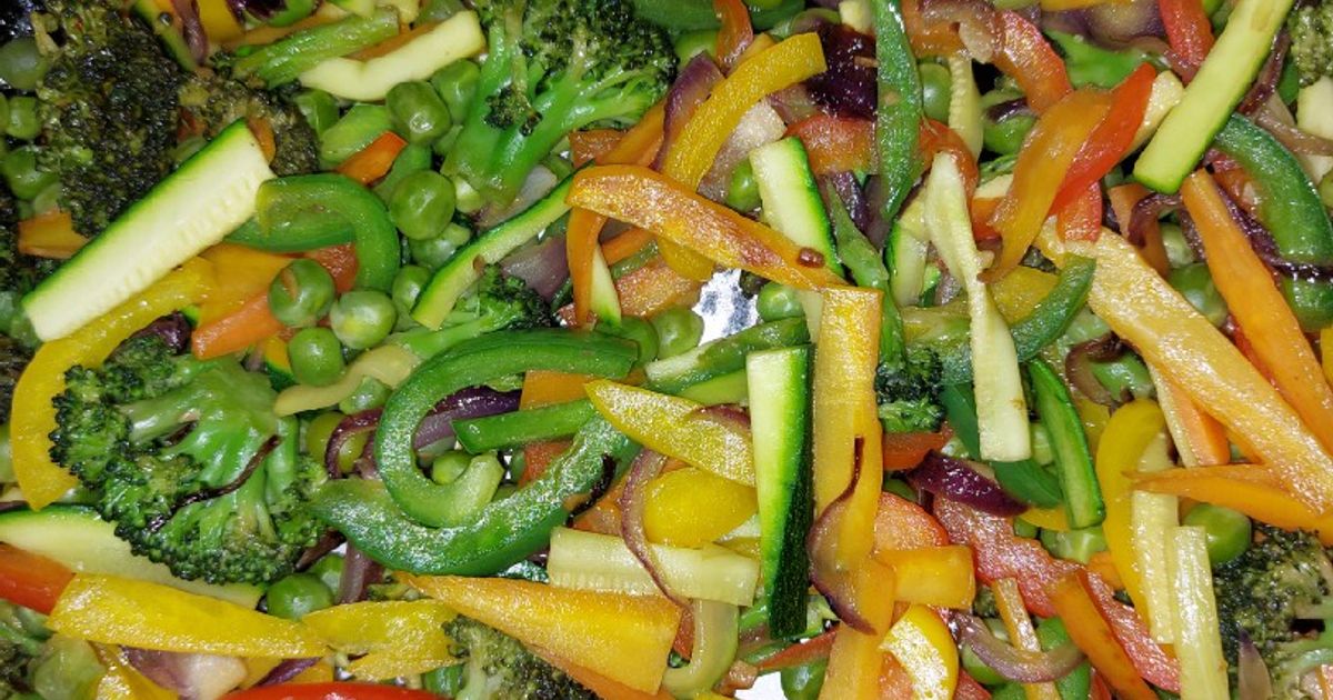 Resep Stir fried mixed vegetables (Ratatouille) Enak,... - foto hasil masakan Resep Stir fried mixed vegetables (Ratatouille) Enak,... - foto hasil masakan