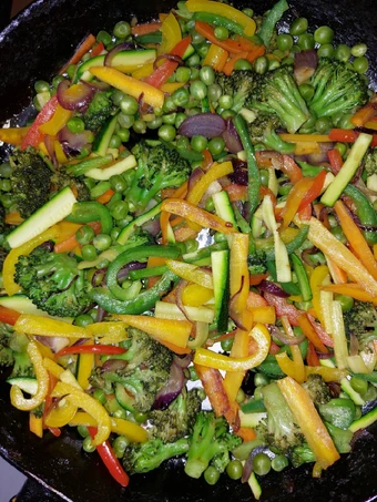 Easy Steps to Prepare Recipes Stir fried mixed vegetables (Ratatouille) the  Makes Drooling Perfect.