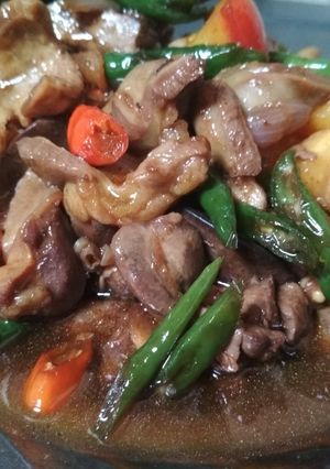 Foto resep Oseng ati ampela cabe ijo