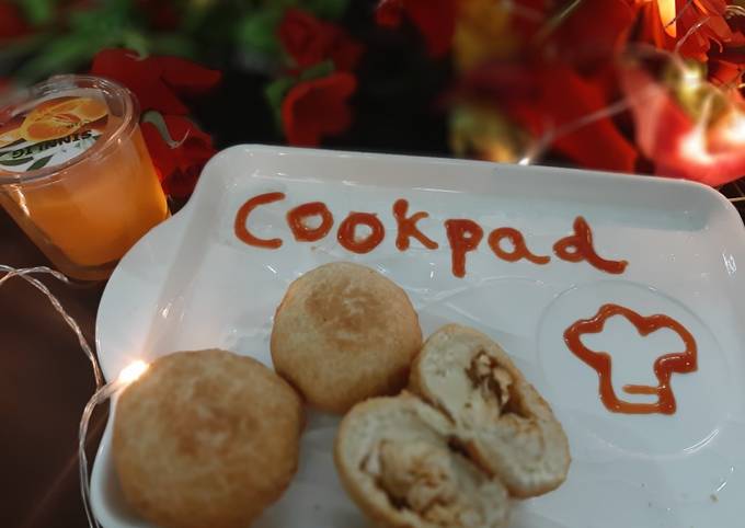 Langkah Mudah untuk Menyiapkan Chicken doughnuts, Enak Banget