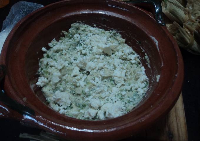 Tamal de cazuela de hongos con gratinado de queso ranchero al horno para  navidad Receta de MARTÍN GERARDO RAMÍREZ CORREA- Cookpad