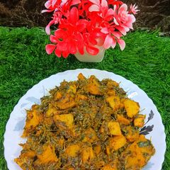 A picture of Methi Sabji.