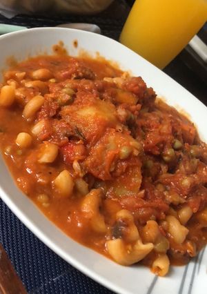 Una foto de Guiso de carne y verduras