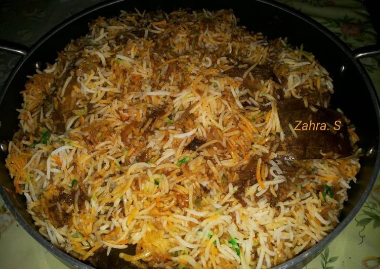 Easiest Way to Make Super Quick Homemade Kachhe Gosht ki Biryani