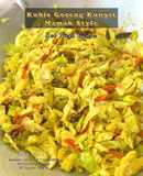 Kubis Goreng Kunyit Mamak (Set Nasi Ganja)