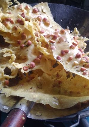 Foto resep Peyek tepung beras vs sagu