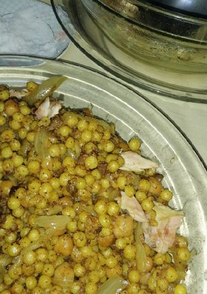 صورة لوصفة مغربية بالدجاج